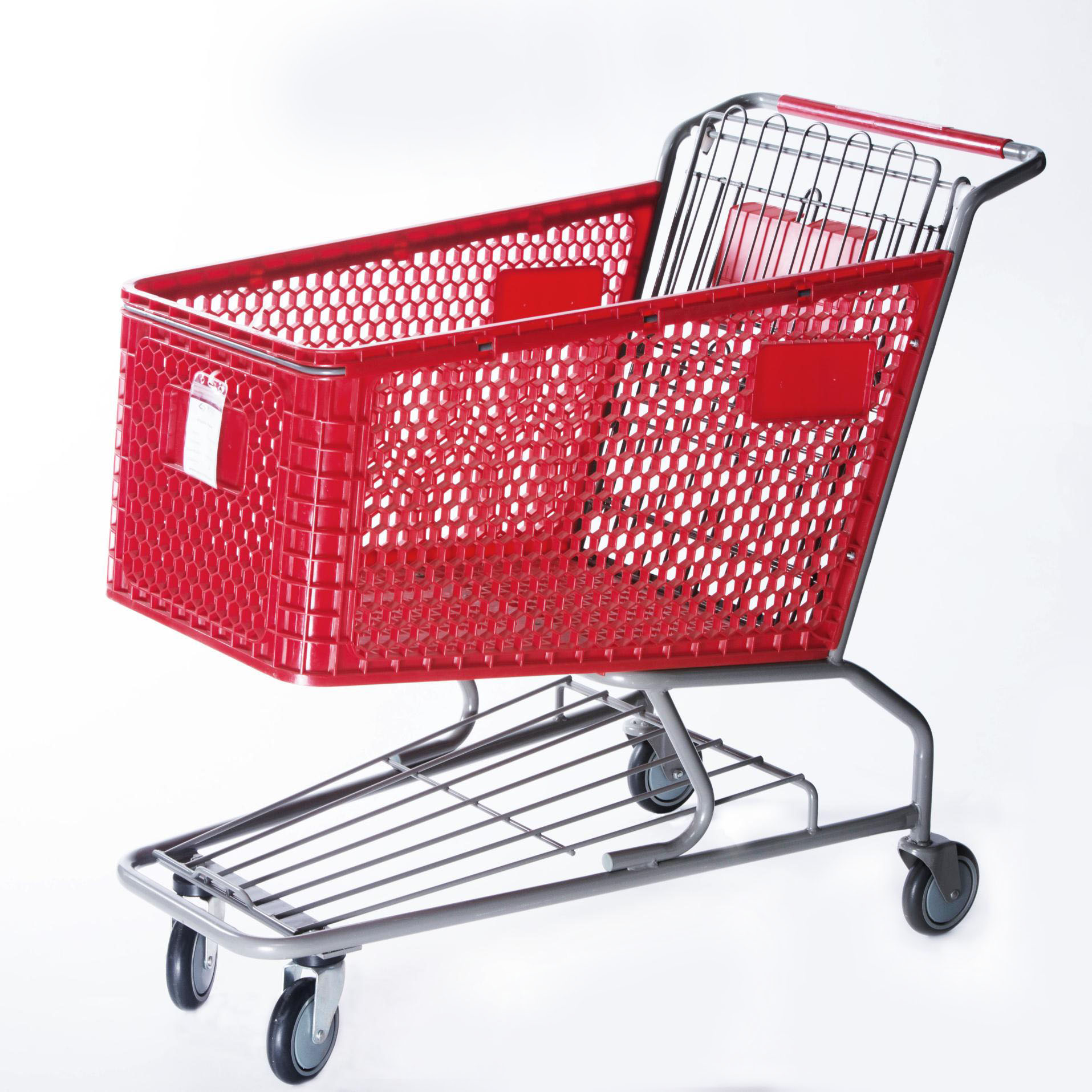 Plastic Shopping Cart (YRD-S180) - Buy Plastic supermarket Shopping